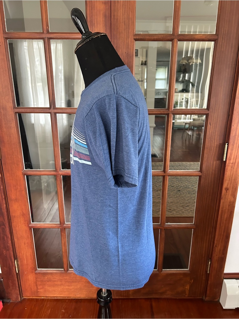 Billabong Tee Shirt Blue Men's Medium - Picture 6 of 6
